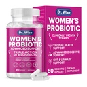 Probiotico 50 miliardi di CFU – Supporta la digestione, Bloating Relief, Vaginal Odor & pH Balance – Urinary Tract & Gut Health – Clinically Researched Strains – Non-GMO, 60 capsule