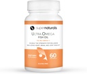 Super Natural Ultra Omega Fish Oil - Omega 3 Fatty-Acids EPA DHA - Supporta la funzione aumentata del cervello, supporta la Nerve e la salute degli occhi 1200mg/720 Omega-3-60 capsule