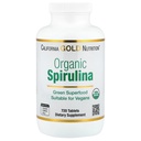 California Oro Nutrizione certificata Spirulina Organica, USP verificato, USDA Organico, Non OGM, 500 mg, 720 compresse vegetariane