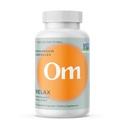 OM MUSHROOM SUPERFOOD Relax Mushroom Capsule, 90 Conte, 30 Giorni, Funghi Reishi, Ashwagandha, GABA, L-teanina, Magnesio, Adaptogens for Stress Support (Formerly Gently Zen, Packaging May Vary)