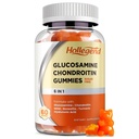 Glucosamina Condroitin Gummies Zucchero Libero, Gummies Integratori per Adulti Uomini & Donne, 60 Conte