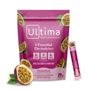 Ultima Replenisher Daily Electrolyte Powder Drink Mix – Sugar Free – Passionfruit, 20 Stickpacks – Idration Packets con 6 Electrolytes e Trace Minerals – Keto Friendly, Non-GMO