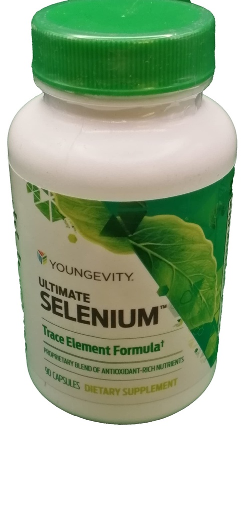 Youngevity Ultimate Selenium + Cofactors - Supplemento minerale essenziale per il supporto immunitario, difesa antiossidante, funzione tiroide e salute cellulare (I-selenometionina) - (90 capsule)