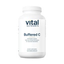 Vital Nutrients Buffered Vitamin C 500mg | Vegan Gentle Vitamin C per gli individui sensibili* | Integratore di supporto immunitario* | Gluten, Dairy e Soy Free | Non-GMO | 220 Capsule