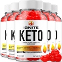 (5 Pack) Accensione Keto ACV Gummies - Advanced Formula Ignite Keto Plus ACV Gummies Aceto di mele Accensione ACV Integratore alimentare Donne (300 Gummies)