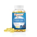 Spoonful Omega 3 Fish Oil Enteric Coated 2400mg, 200 capsule, Burpless, Rapid Release Softgel Capsule, Made in USA, NSF-Certified