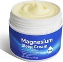 Crema di magnesio, olio di magnesio, crema di magnesio per il sonno, insieme, moderazione muscolare, lozione di magnesio per il rilassamento,3.17oz