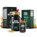 Super Recupero & Super Liver Bundle - Tutti Natural Liver Cleanse Detox & Riparazione