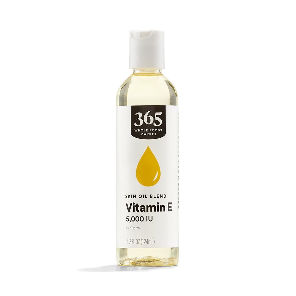 365 da Whole Foods Market, Vitamina E Skin Oil 5, 000 IU, 4.2 fl oz