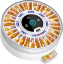 Dispenser automatico per pillole Bluetooth Windtrace® per anziani con allarme, Dispenser per pillole intelligenti con 31-Slot, Fingerprint& Dispenser meccanico a doppio blocco, Dispenser a tempo per anziani