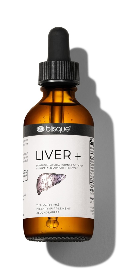 Blisque – Liver Complex Supplemento a Detox, Cleanse, and Repair The Liver | Doctor-Approved | Ingredienti naturali | Latte Thistle and Dandelion Root | 2 Ounce | 59 Servings