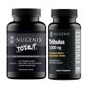Nugenix Essentials Tribulus Terrestris estratto e Total-T Testosterone Booster per gli uomini