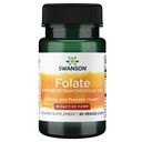 Swanson Folate (5-acido metiltetraidrofolico) 400 mcg 30 capsule di veg