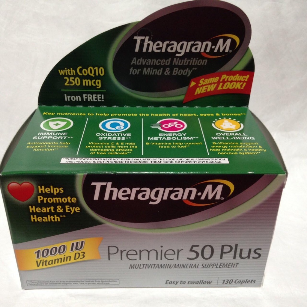 Supplemento Sytugow con Lutein & Lycopene, 130 Caplets. Premier 50 Plus
