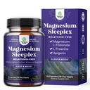 Alto assorbimento Magnesio supplemento di sonno - supporto a riposo Magtein Magnesio L-Threonate e Apigenin Theanine per il sonno e riposo per le donne e gli uomini - Mg L-Threonate Melatonin Free Sleep Aid - 90 Ct