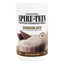 Natures Plus SPIRU-TEIN, Cioccolato - 1.05 lb - Protein Shake a base vegetale - Non OGM, Vegetariano, Gluten Free - 17 Total Servings