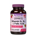 Bluebonnet Nutrition Earth Sweet Vitamin B6, B12, Plus Folic Acid Chewable Tablets, Vegan, Vegetariano, Gluten Free, Soy Free, Milk Free, Kosher, 60 Chewable Tablets, Raspberry Flavor