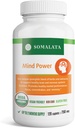 Potere mentale - Integratore organico con Ashwagandha - Supporta la funzione sana del cervello