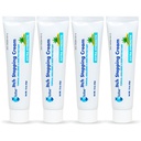 (4 Pack) Globe Extra Forza Itch Stopping Crema Anti-Itch 1.5 Oz con Blocco istamina, Difenidramina HCl Topical Analgesic & Zinc Acetate Skin Protectant per il sollievo dalla maggior parte delle prurito all'aperto