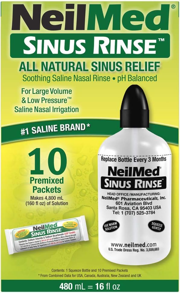 Sinus Rinse 16oz Extra Grande Bottiglia