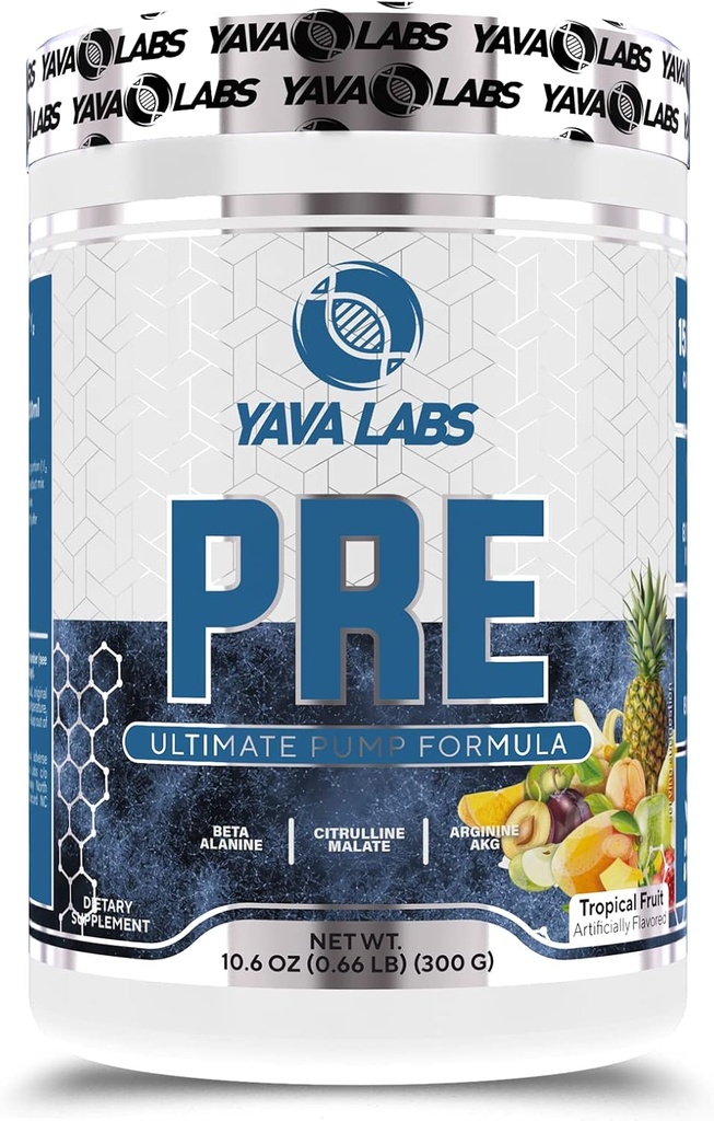 Yava Labs PRE Workout Ultimate Pump Formula (frutta tropicale)