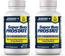 SUPER BETA PROSTATE Support Supplemento per la salute degli uomini - Ridurre i viaggi del bagno, Promuovere il sonno, Migliore svuotamento della vescica e prostata sana, Beta Sitosterol - 60 Conteggio (Pack of 2)