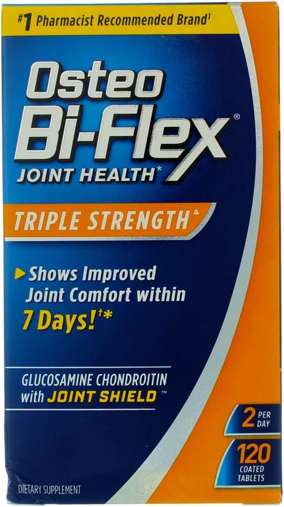 Osteo Bi-Flex Caplets Triple Strength - 120 ct, Confezione da 6