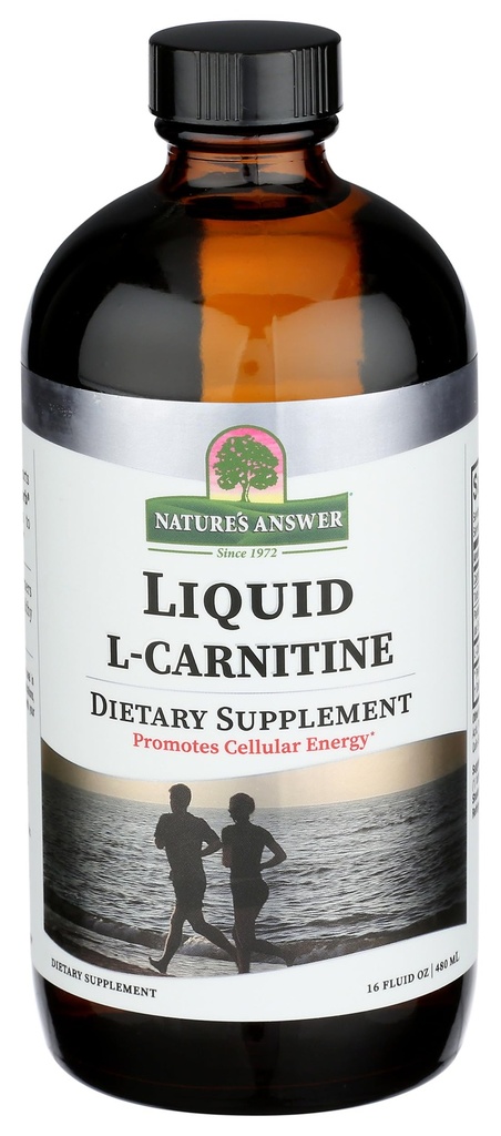 Risposta della natura Liquido L-Carnitina Raspberry aroma 1200 mg 16-Fluid Ounces Cellular Energy Integratore alimentare