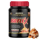 ALLMAX Nutrition ISOFLEX Isolato di proteine del siero, Caramel Macchiato - 2 lb - 27 Grammi di Proteine Per Scoop - Zero Fat & Sugar - 99% Lattosio Libero - Gluten Free & Soy Free - Circa 30 Serve