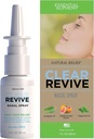 Spray nasale, Allergy Relief, Fast Relief of Nasal and Sinus Irritation, Dryness and Mucus Removal, Non Drowsy e Zero Dependency Formula (Adult, 1pk)