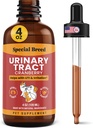 Trattamento speciale di infezione del tratto urinario per gatti e cani - Supplemento di mirtilli UTI, supporto per reni e vesciche, 4 oz