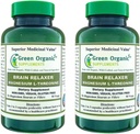 Integratori organici verdi Magnesio L-Threonine 90 VCaps (Pacchetto di 2)