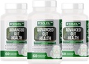 B’SoleilTM Pack di 3 Probiotici avanzati Gut Health - Pre, Pro & post Biotics - Supporto Gastrointestinale Naturale - Gluten Free, Vegan & Non-GMO - 25 miliardi di CFU - 60 capsule in ogni confezione