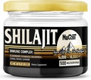 20 Gr - Shilajit Resinand Immune Support Blend Elderberry, Echinacea, Goldenseal, Chaga, Reishi e Cayenne