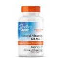 Migliore vitamina naturale del medico K2 MK7 supplemento per gli uomini e le donne - Bone assistenza sanitaria, 100 mcg vitamina K-2 MK-7 capsule con MenaQ7, supporto al calcio, non OGM, Vegan - 60 tappi di veg