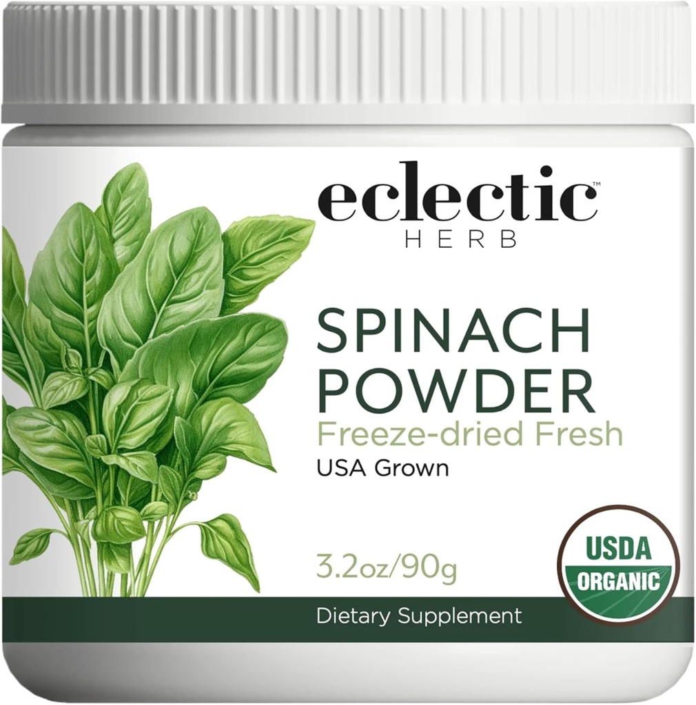 Polvere eclettica di spinaci di erbe 90 grammi