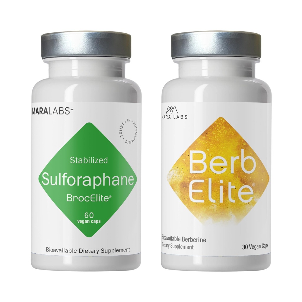 Mara Labs Plus, 60 capsule e BerbElite, 30 capsule