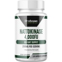 Probase Nutrition Nattokinase Supplemento 4,000 FU Servings, 120 Capsule (Derivati dal Natto giapponese) Enzimi sistemici per il supporto cardiovascolare e circolatorio