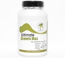 Ultimate Greens Max - Kelp Bladderwrack Dulse Clubmoss Irish Moss Gentian ~ 90 capsule - No Additivi ~ Integratori di natura