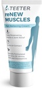 TEETER Renew - Muscolo & Joint Pain Cream con Olio Emu, MSM, Arnica, Boswellia Serrata Glucosamine (2,5 oz)