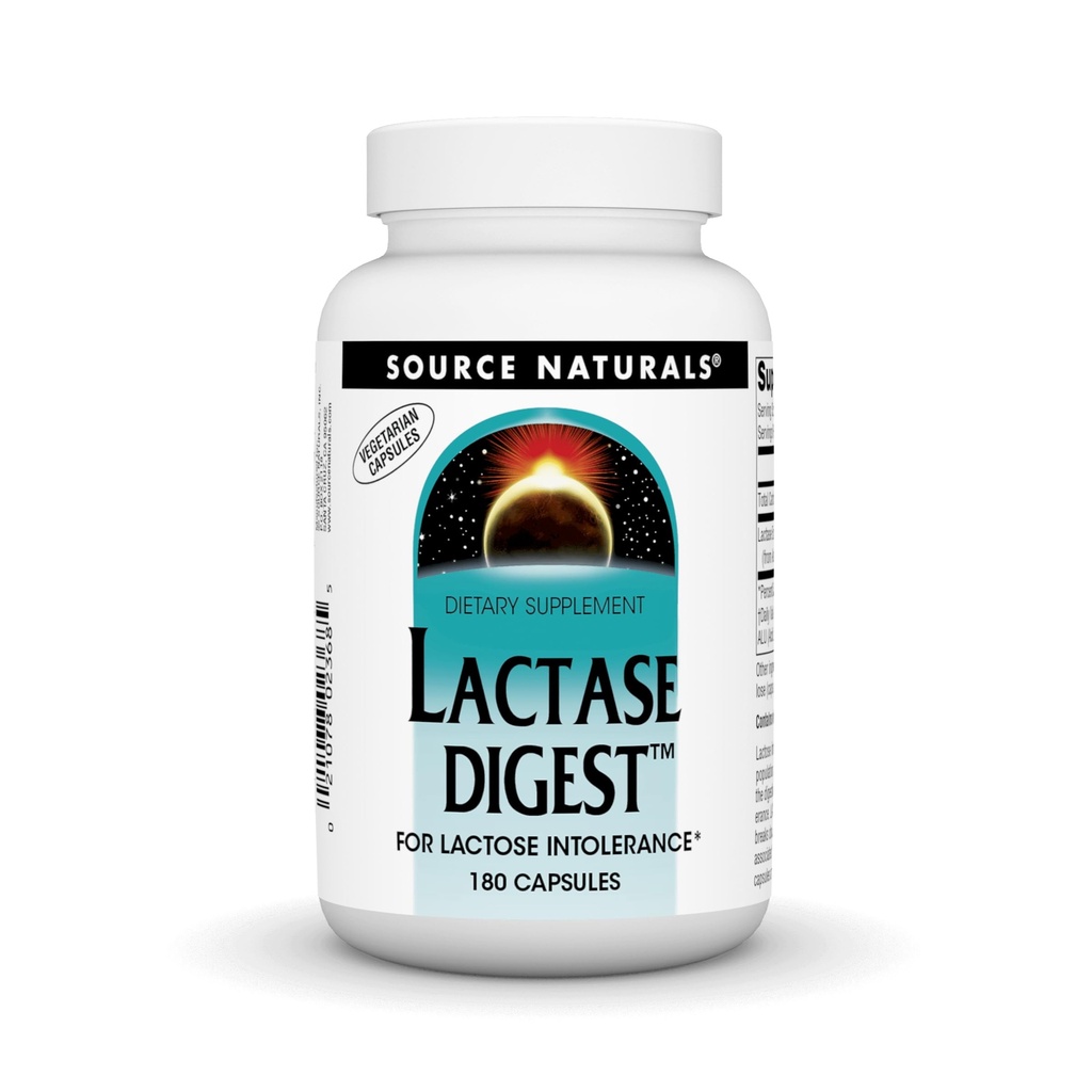 Digerire lattasi naturale, per intolleranza al lattosio* - 180 capsule