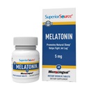 Melatonina 5 mg - Integratore di supporto per il sonno sano per gli adulti - Formula di melatonina con gli aiuti di camomilla Rilassamento e sonno riposante - 60 compresse dissolving sublinguali