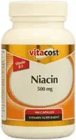 Vitacost Niacin (Vitamina B-3) - 500 mg - 100 capsule