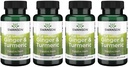 Swanson Full Spectrum Ginger & Turmeric 60 Capsule 4 Pack