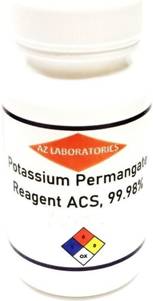 Permanganato di potassio - Polvere di flusso libera / 16 OZ/Alta purezza/USA Made/Same Day Ship