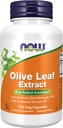 NOW Integratori alimentari, Estratto di foglie di oliva con Estratto di Echinacea 4%, Extra Forza, Libero Scavenger radicale*, 100 capsule di Veg