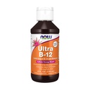 NOW Integratori alimentari, Ultra B-12, Liquido, 800 mcg Acido Folico, Produzione di energia cellulare*, 4 once
