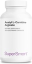 Supersmart - Acetyl L Carnitina Arginate 1000 mg al giorno - Aminoacidi - Integratore di cervello popolare | Non-GMO & Gluten Free - 120 capsule vegetariane