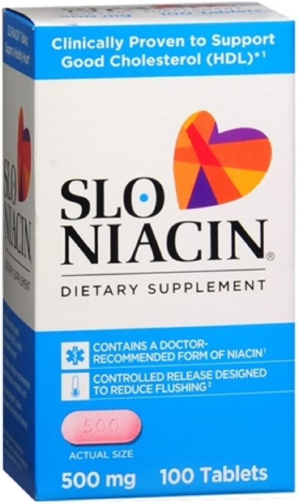 Slo-Niacin 500 mg compresse 200 compresse