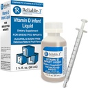 Riducibili-1 Laboratori di gocce di vitamina-D del liquido infantile (aroma di frutta naturale) Zucchero e alcol gratis, per l'alimentazione del seno Bambini 0-12 mesi e su